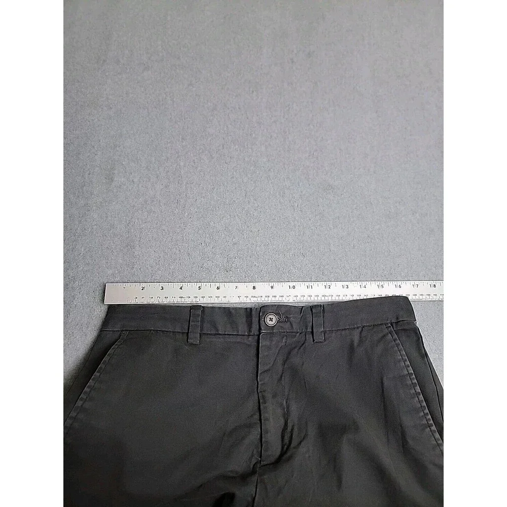 Banana Republic‎ Pants Mens 30x30 Rapid Chinos Charcoal Gray Flat Stretch Preppy